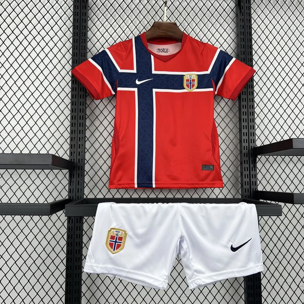 Norway 2026 Home World Cup Kit Kids Size