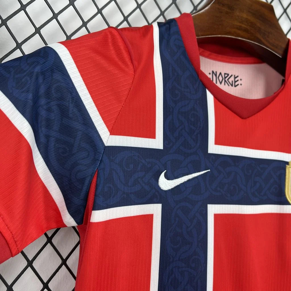 Norway 2026 Home World Cup Kit Kids Size