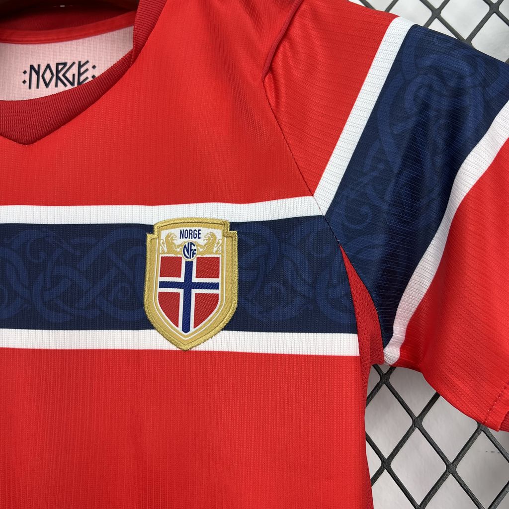 Norway 2026 Home World Cup Kit Kids Size