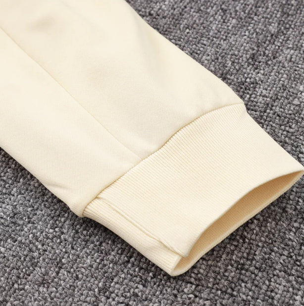 Paris Beige and Black Tracksuit