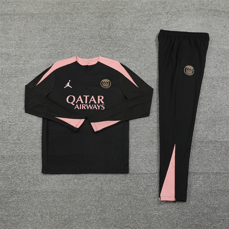 Paris Black and Pink Tracksuit