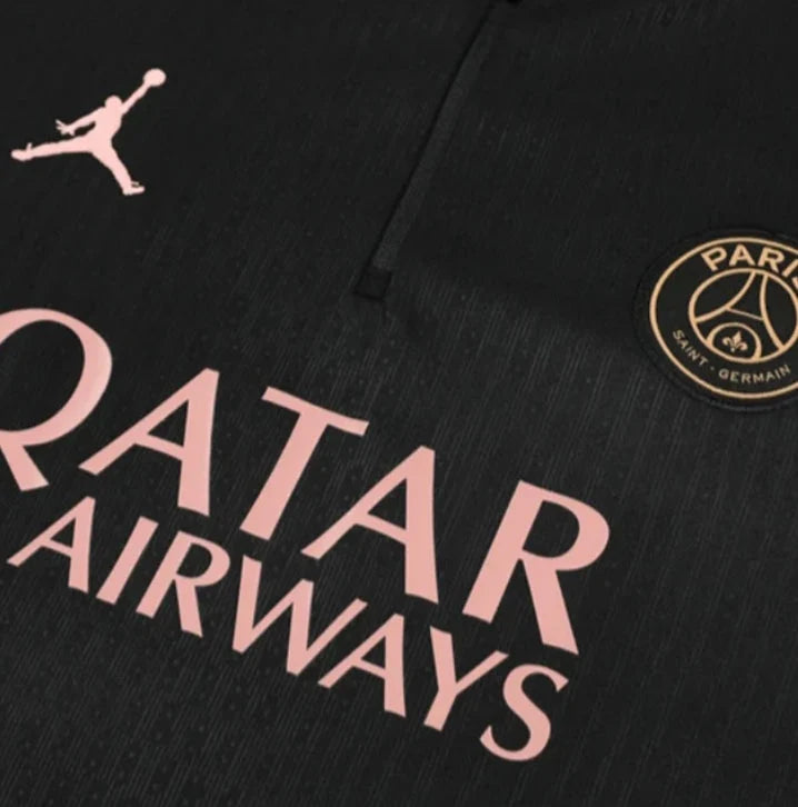 Paris Black and Pink Tracksuit