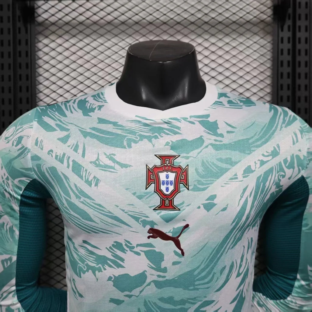 Portugal 2026 Away Long Sleeve Player Jersey