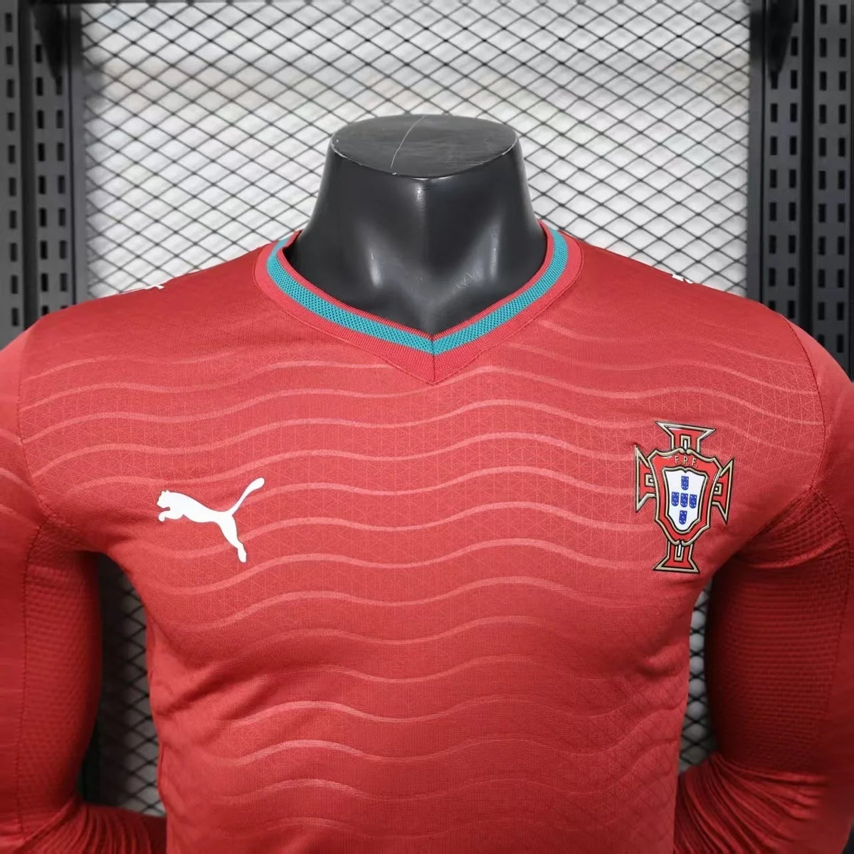 Portugal 2026 Home Long Sleeve Player Jersey