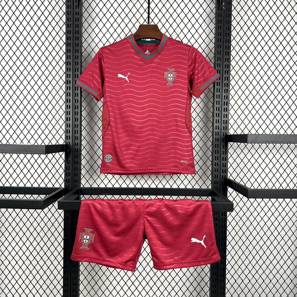 Portugal 2026 Home World Cup Kit Kids Size
