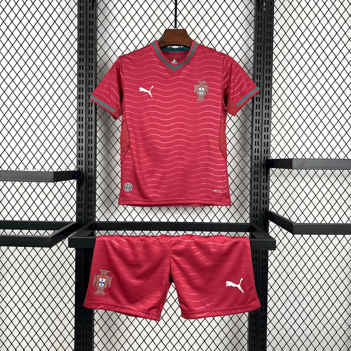 Portugal 2026 Home World Cup Kit Kids Size