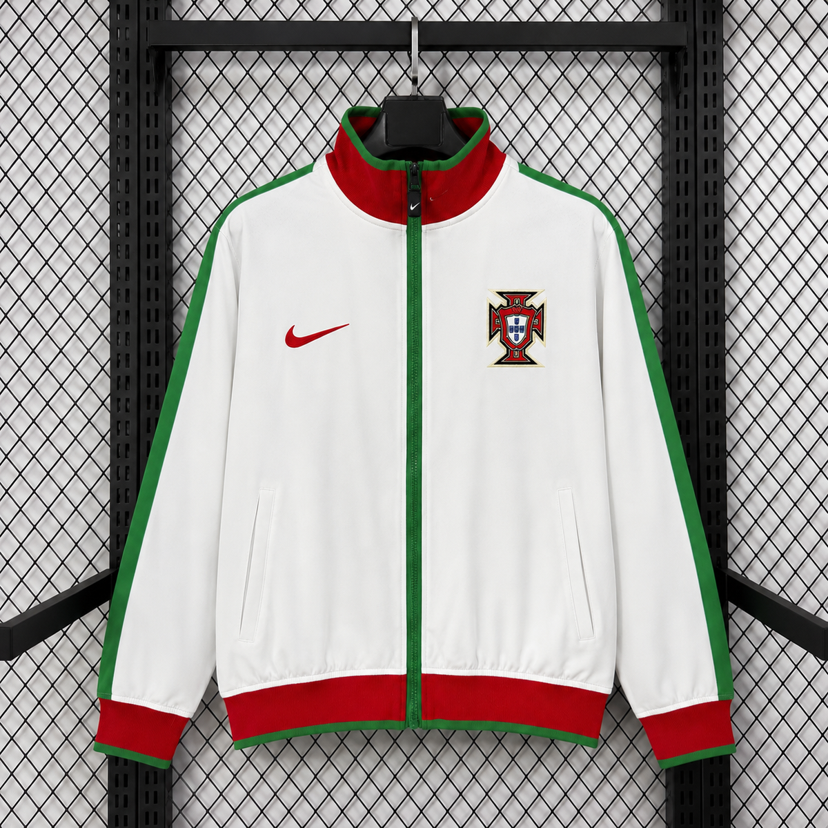 Portugal 2026 World Cup White Trench Coat