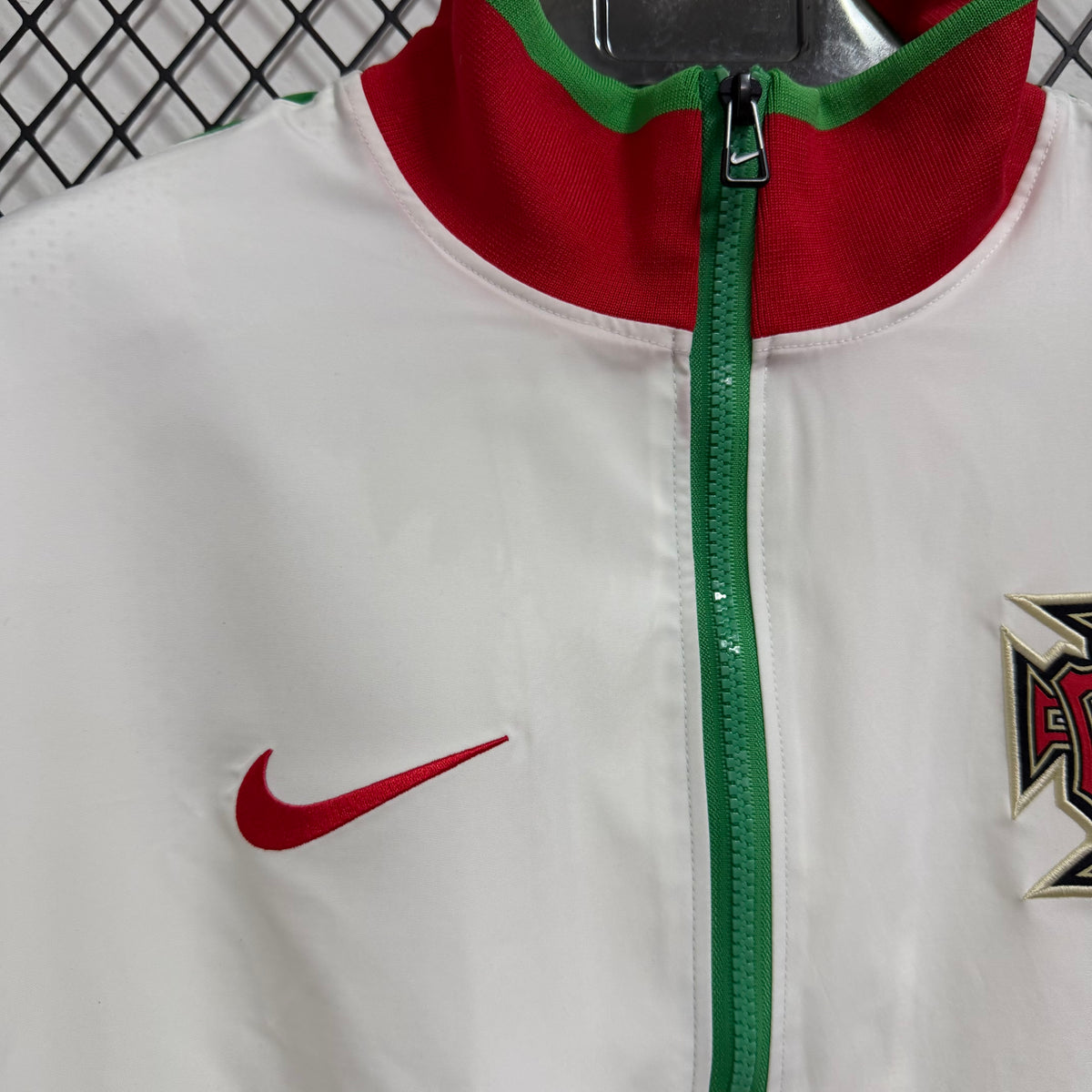 Portugal 2026 World Cup White Trench Coat