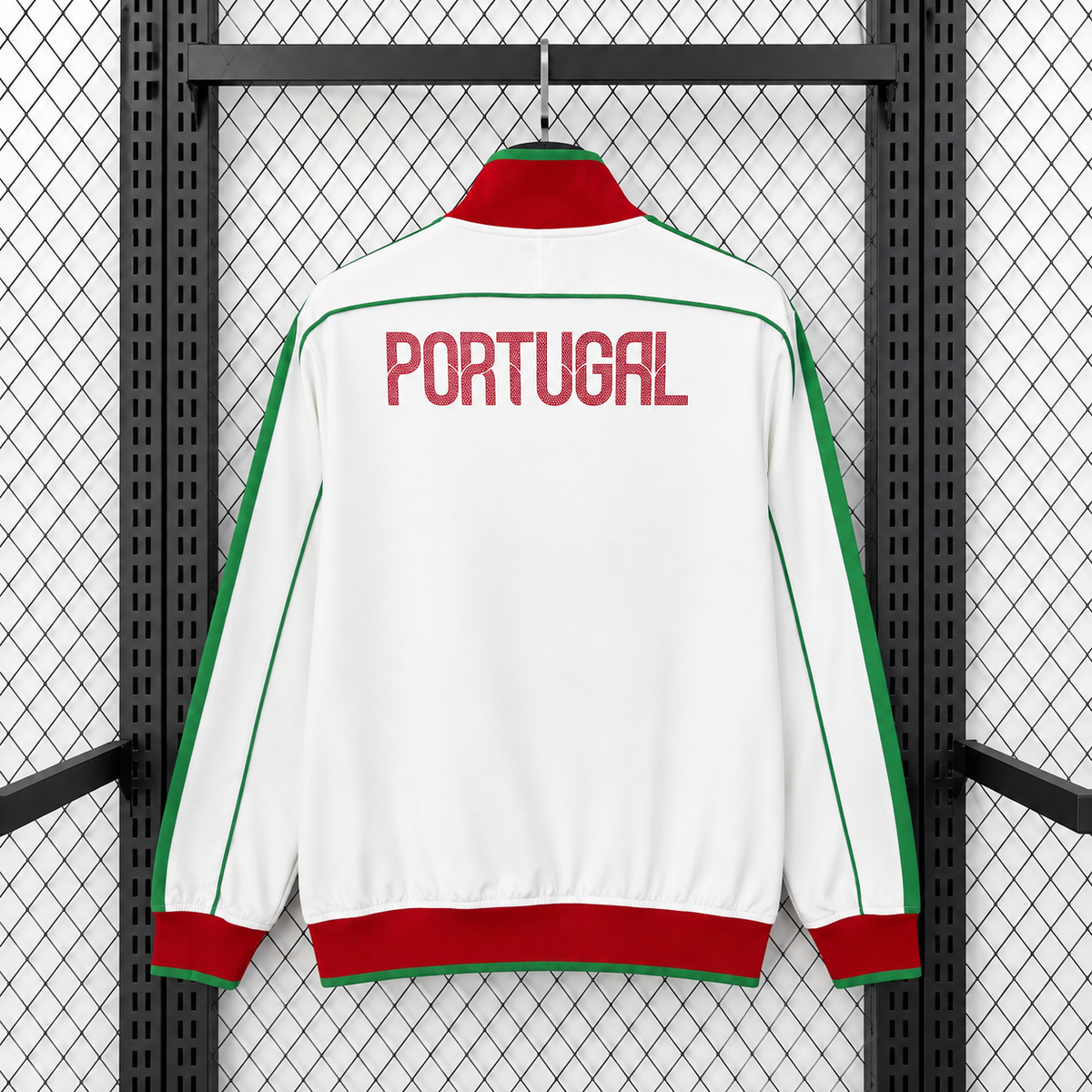 Portugal 2026 World Cup White Trench Coat