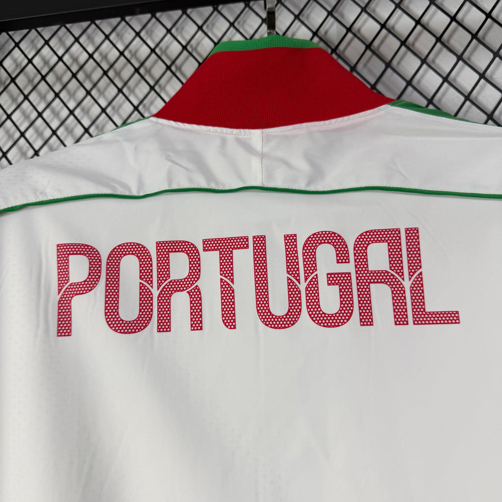 Portugal 2026 World Cup White Trench Coat