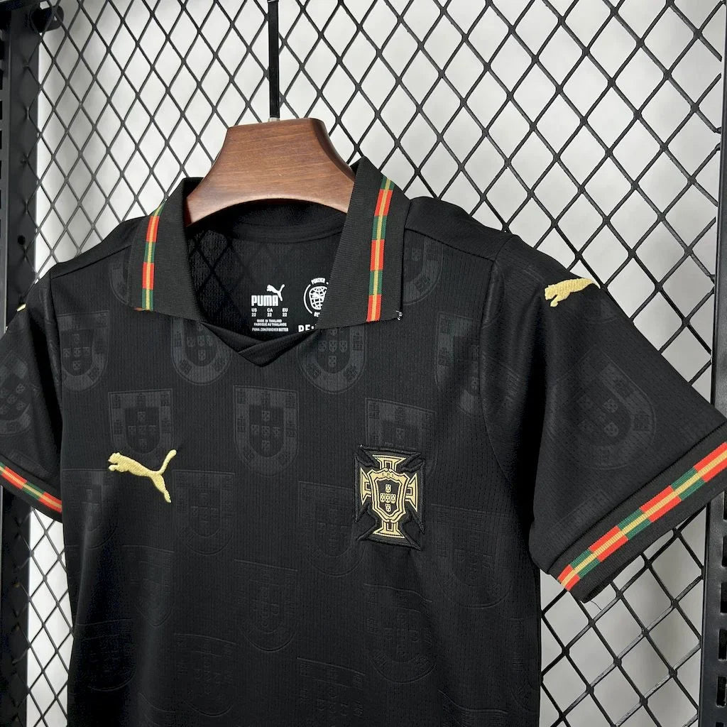 Portugal Pantera Negra Limited Jersey Kids Size