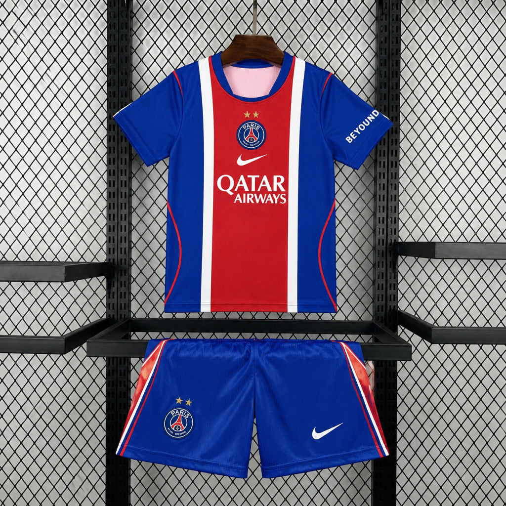 PSG 2026/2027 UCL Home Jersey Kids Kit