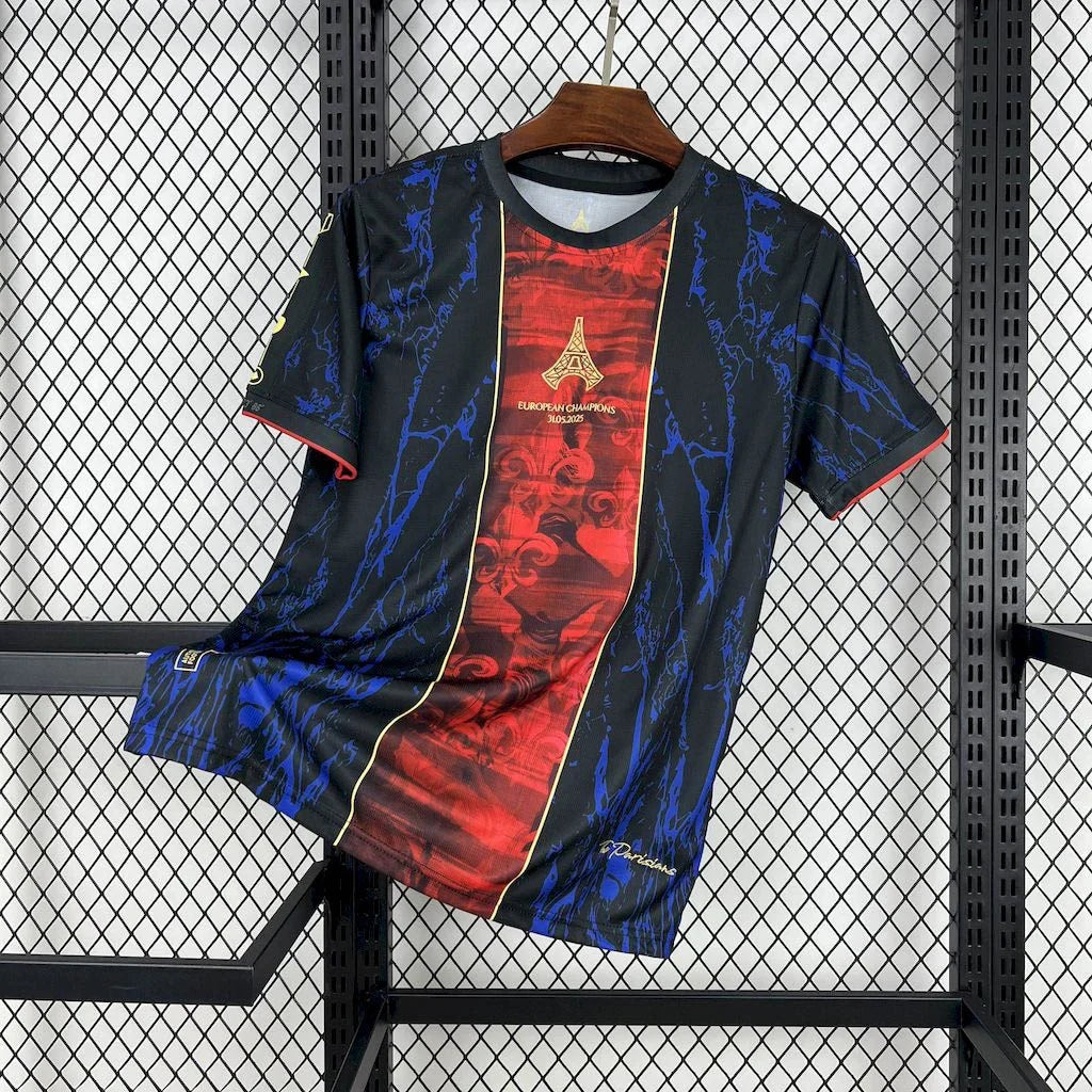 PSG Campeones De Europa Blue Limited Jersey