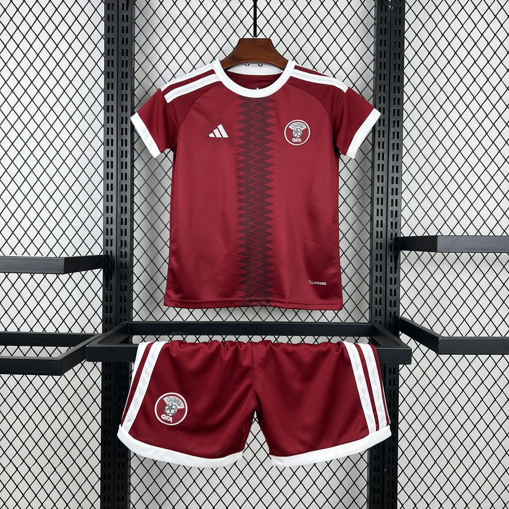 Qatar 2026 Home Kit Kids Size
