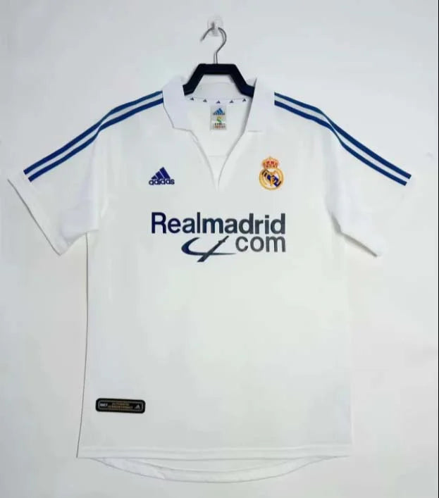 Real Madrid 2001/2002 Home Retro Jersey