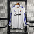 Real Madrid 2010/2011 Home Long Sleeve Retro Jersey