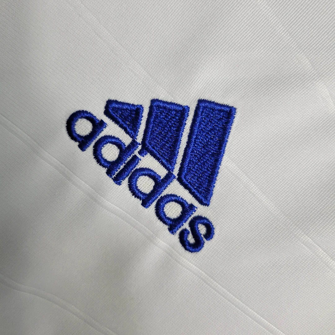 Real Madrid 2010/2011 Home Long Sleeve Retro Jersey