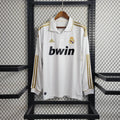 Real Madrid 2011/2012 Home Long Sleeve Retro Jersey