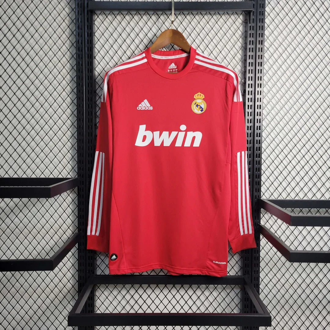 Real Madrid 2011/2012 Third Away Long Sleeve Retro Jersey
