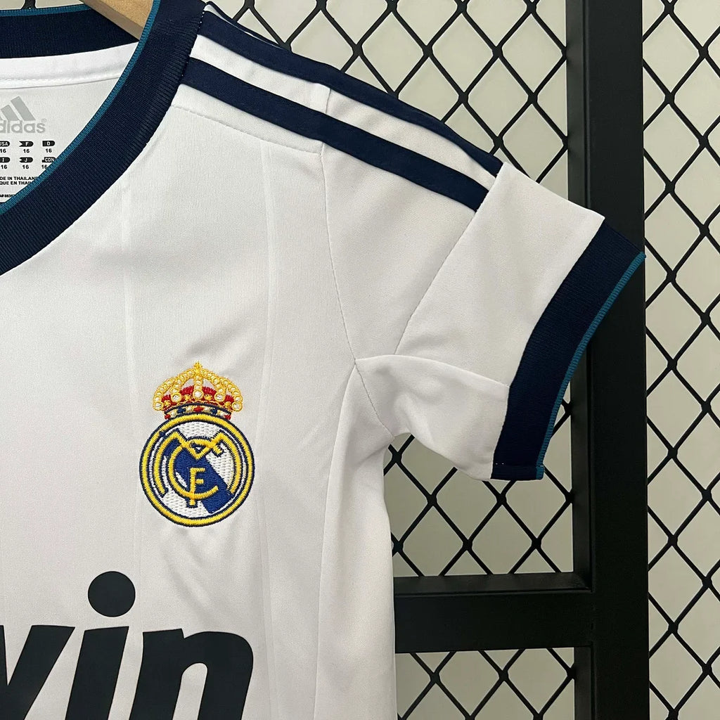 Real Madrid 2012/2013 Home Retro Jersey Kids Size