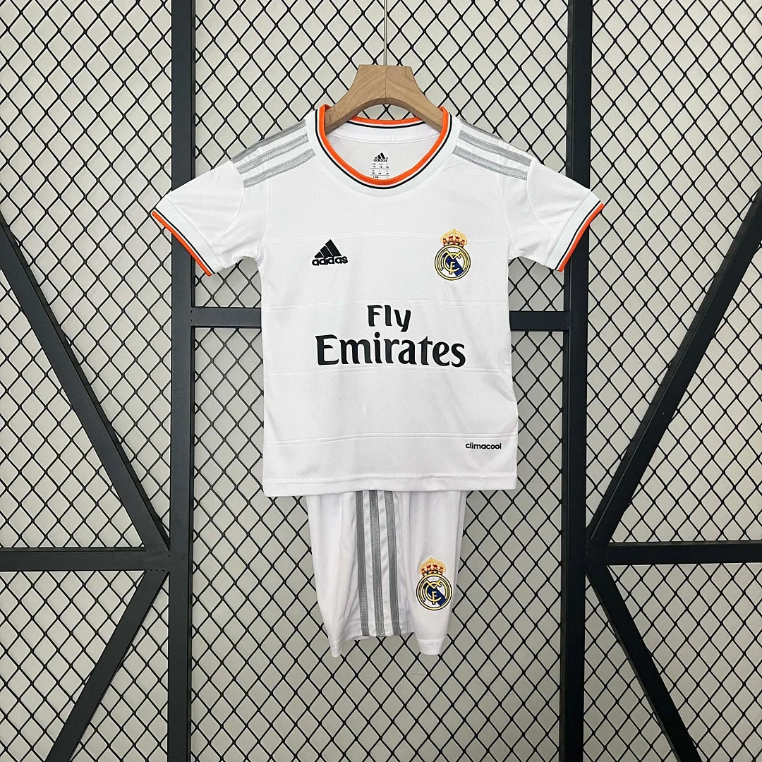 Real Madrid 2013/2014 Home Retro Jersey Kids Size