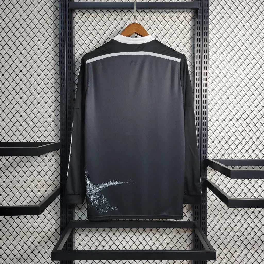 Real Madrid 2014/2015 Third Long Sleeve Retro Jersey