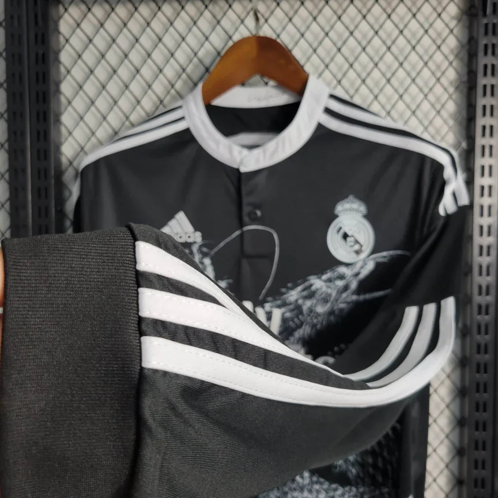 Real Madrid 2014/2015 Third Long Sleeve Retro Jersey