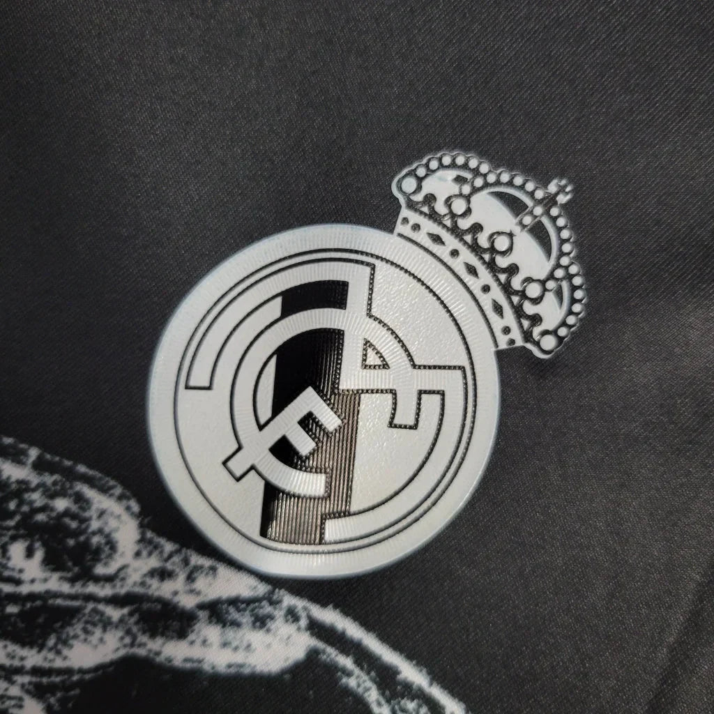 Real Madrid 2014/2015 Third Long Sleeve Retro Jersey
