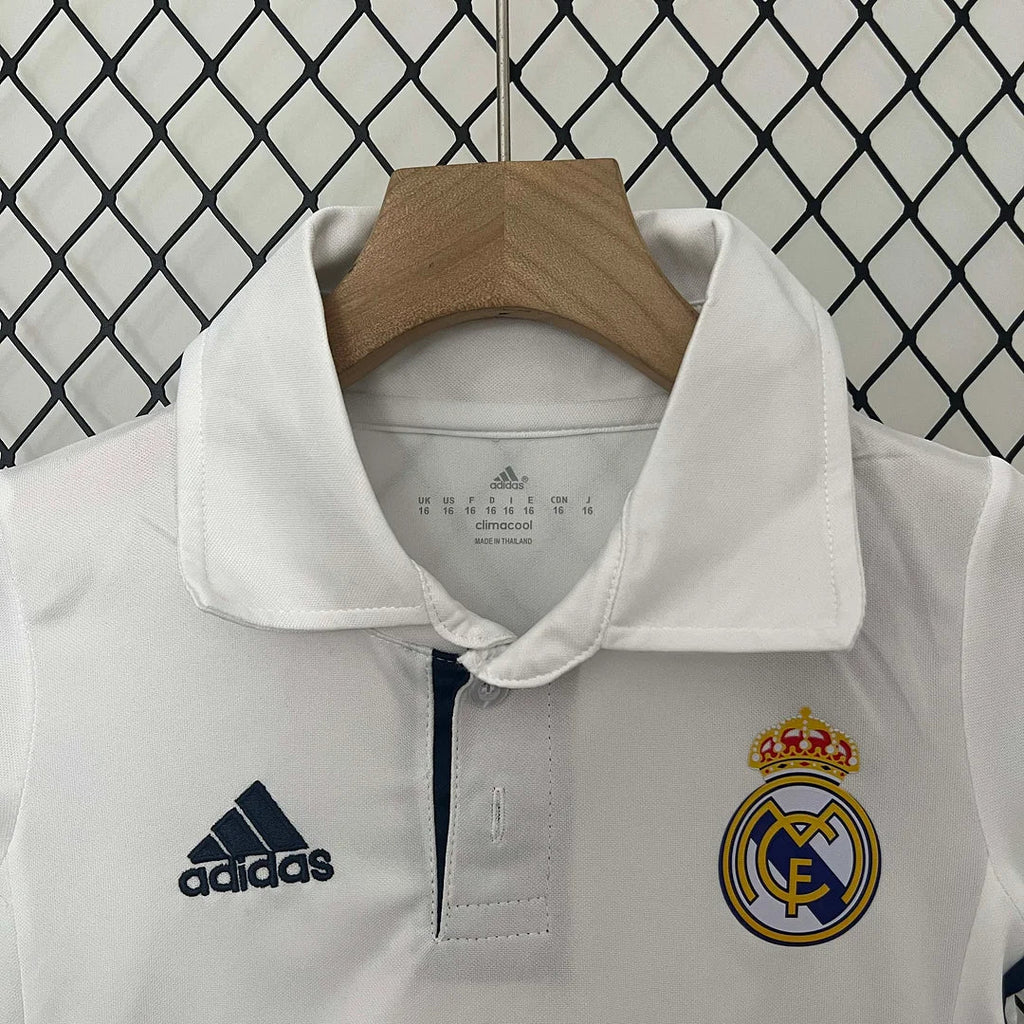 Real Madrid 2016/2017 Home Retro Kit Kids Size