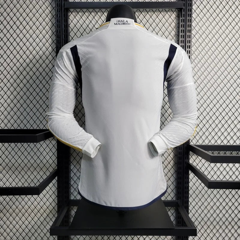 Real Madrid 2023/2024 Home Long Sleeve Jersey