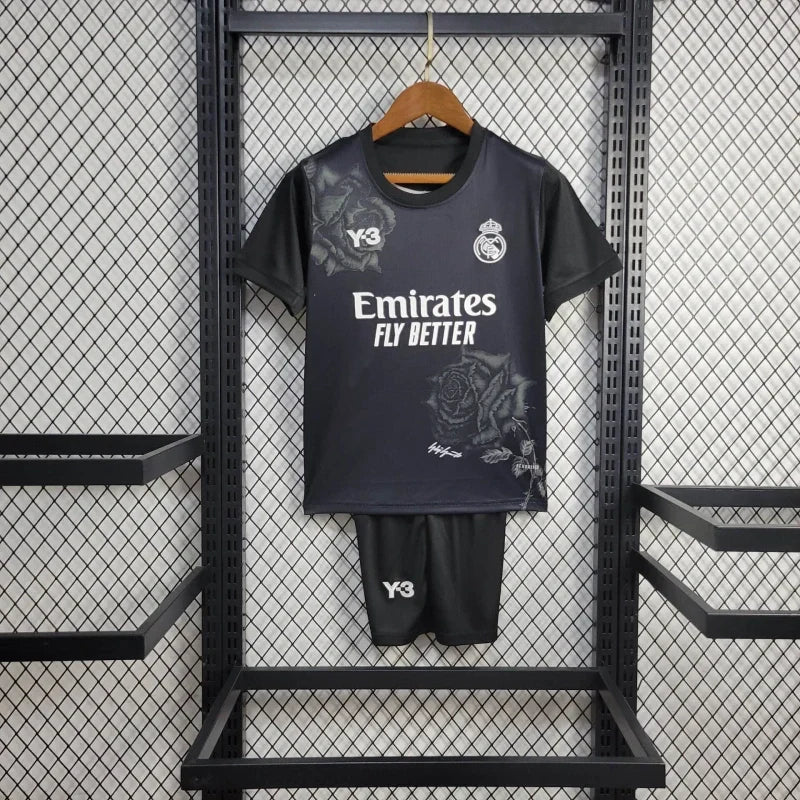 Real Madrid 2024/2025 4th Kit Black Kids Size