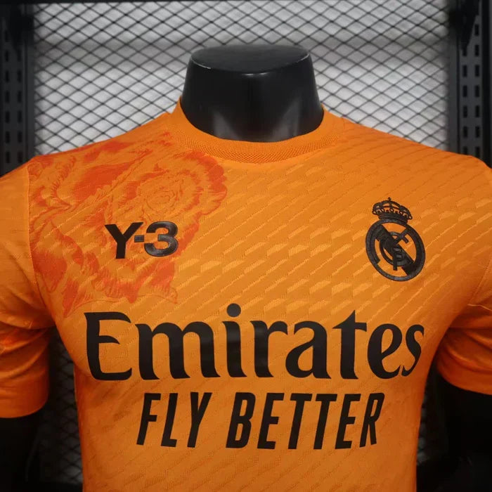 Real Madrid 2024/2025 4th Kit Orange Jersey