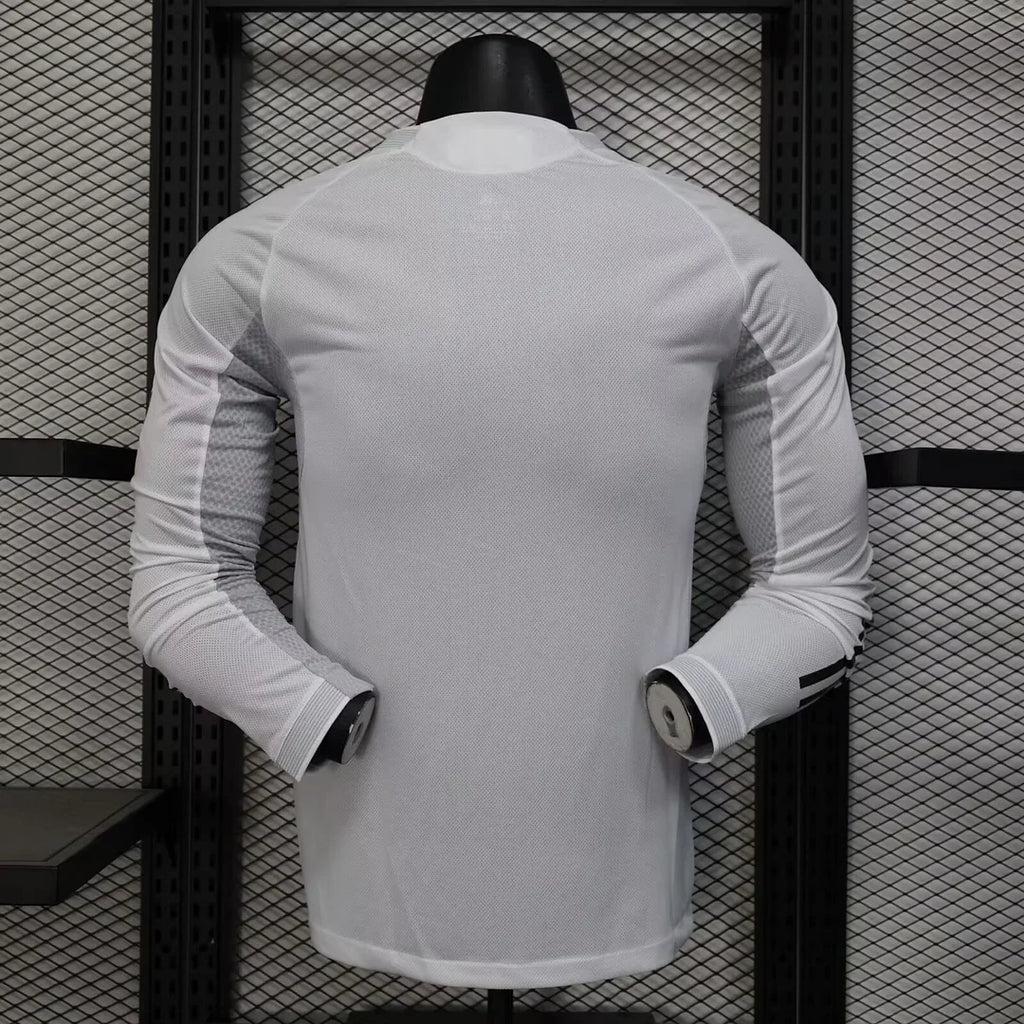 Real Madrid 2025/2026 Home Long Sleeve Jersey