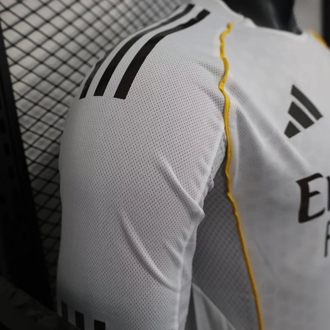 Real Madrid 2025/2026 Home Long Sleeve Jersey