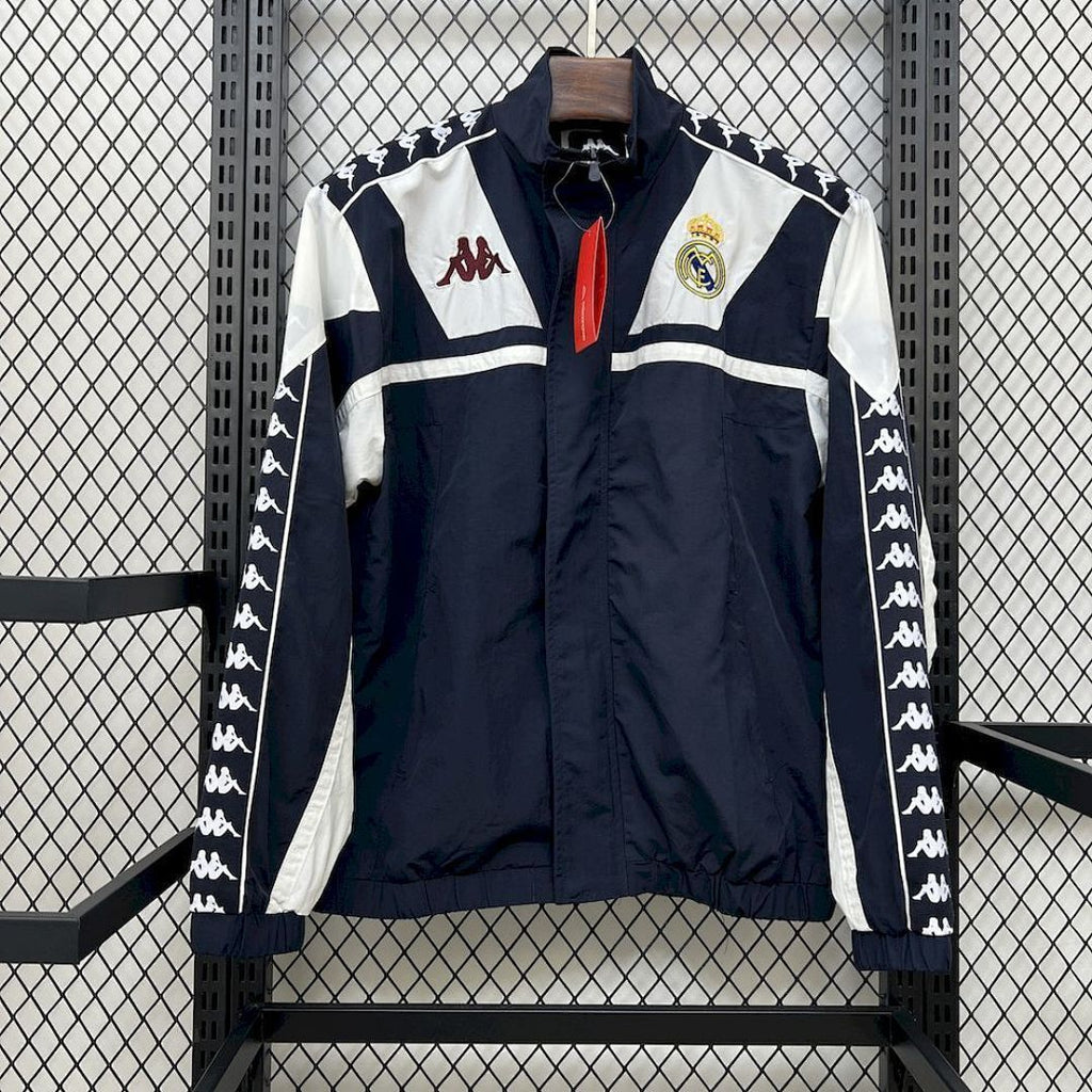 Real Madrid 2025/2026 OG Style Navy Windbreaker Jacket