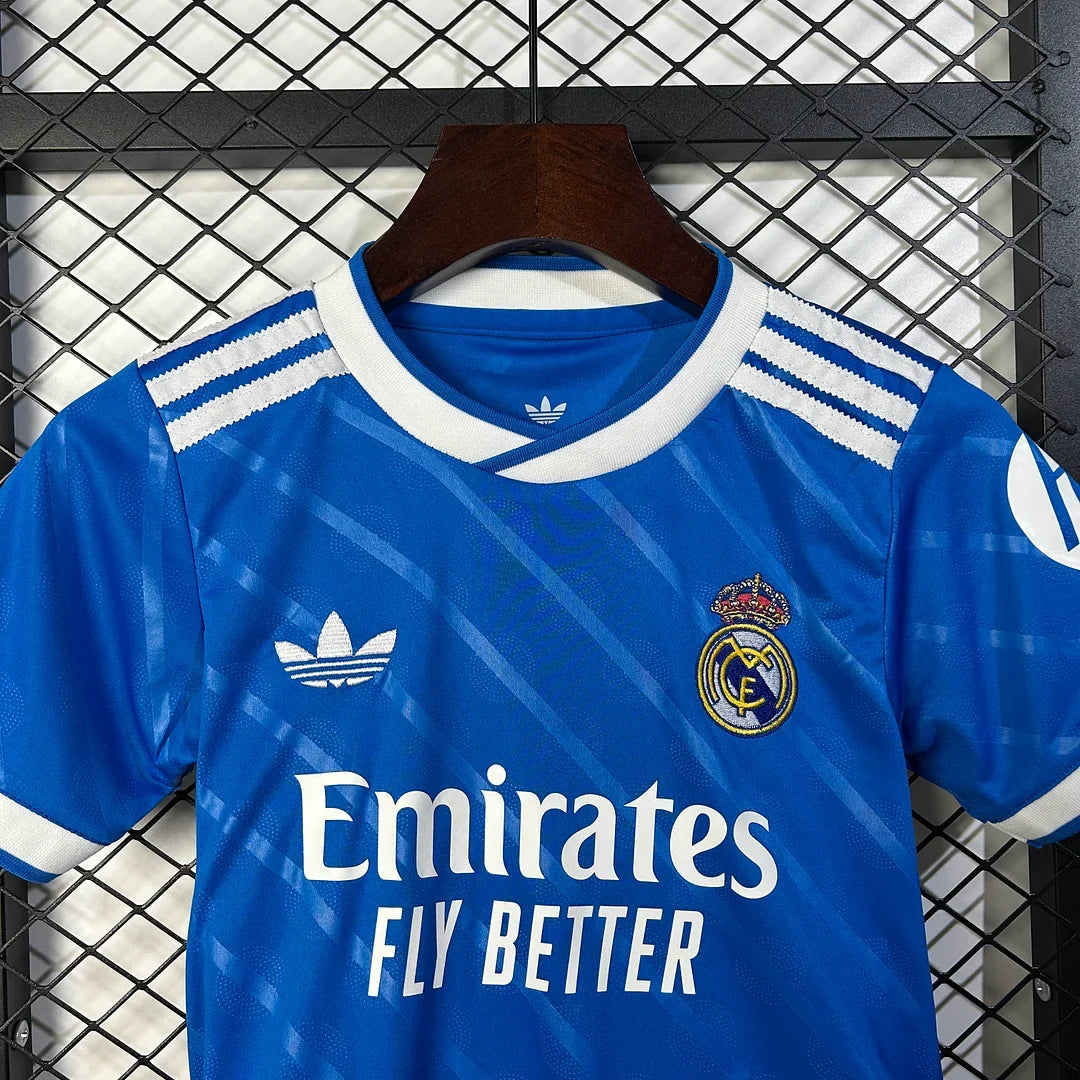 Real Madrid 2025/2026 Third Jersey Kids Size