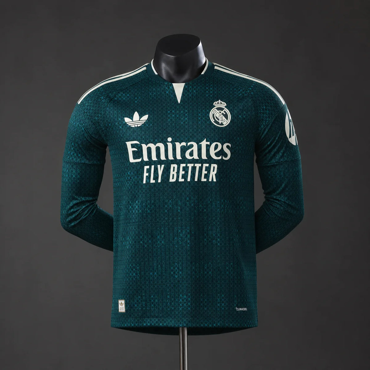 Real Madrid 2026/2027 Away Long Sleeve Player Jersey