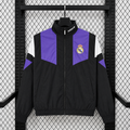 Real Madrid 2026/2027 Black EQT Casual Training Windbreaker