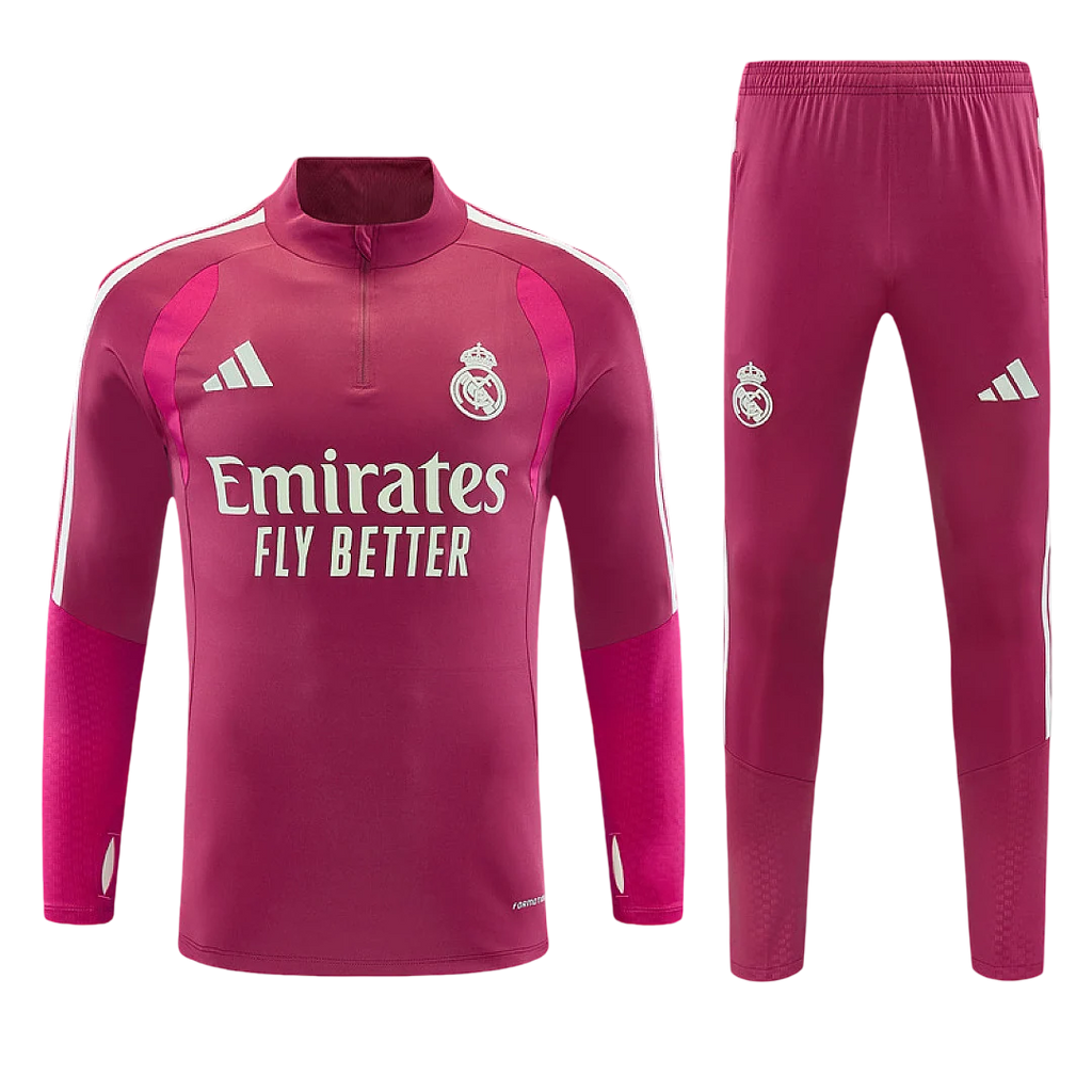 Real Madrid 2026/2027 Pink Tracksuit