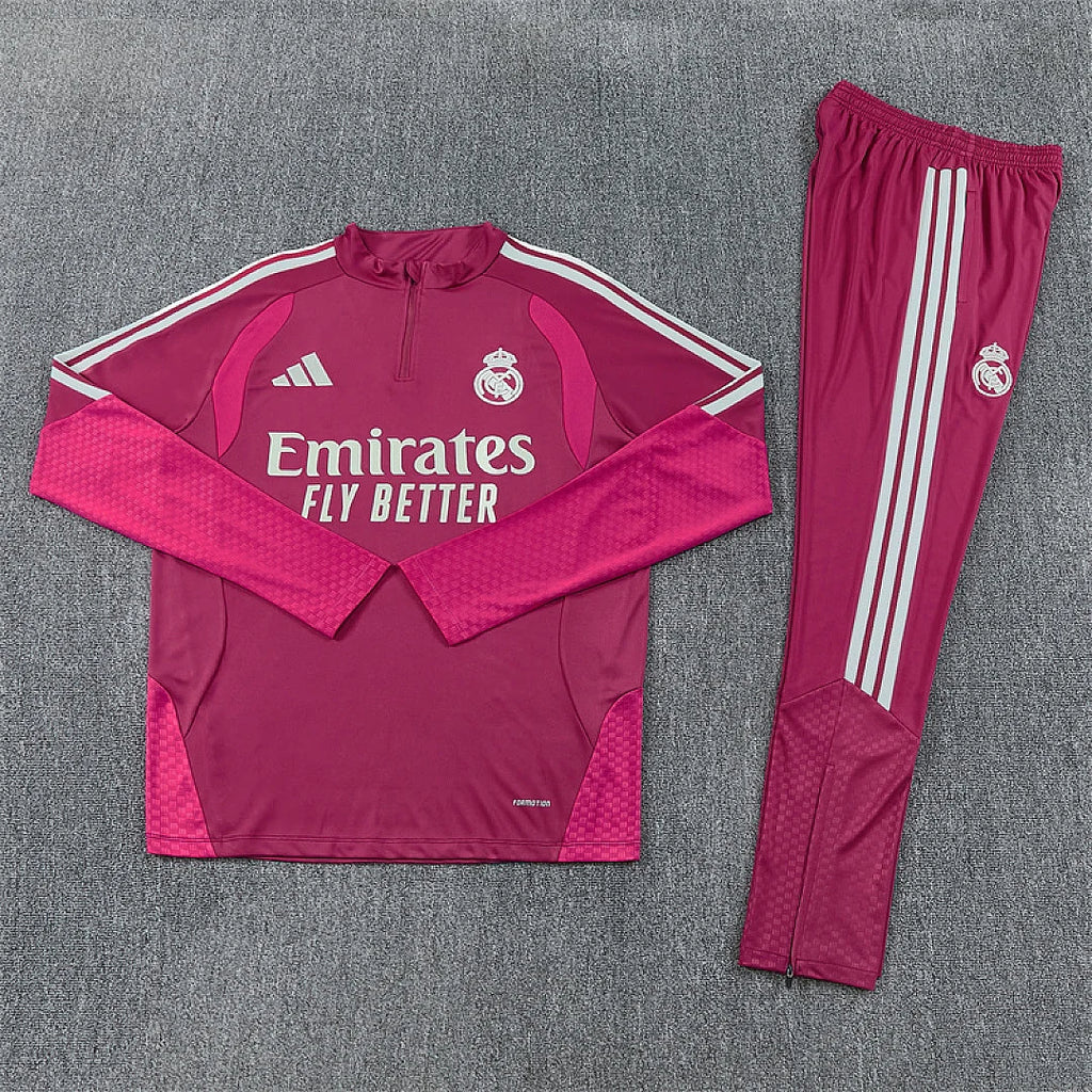 Real Madrid 2026/2027 Pink Tracksuit