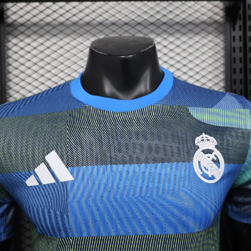 Real Madrid Aqua Grid Limited Jersey