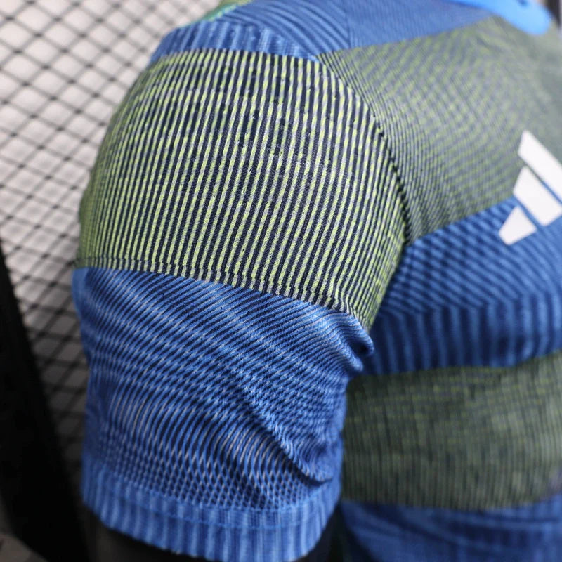 Real Madrid Aqua Grid Limited Jersey