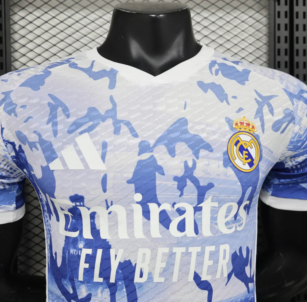 Real Madrid Blue Skyline Jersey