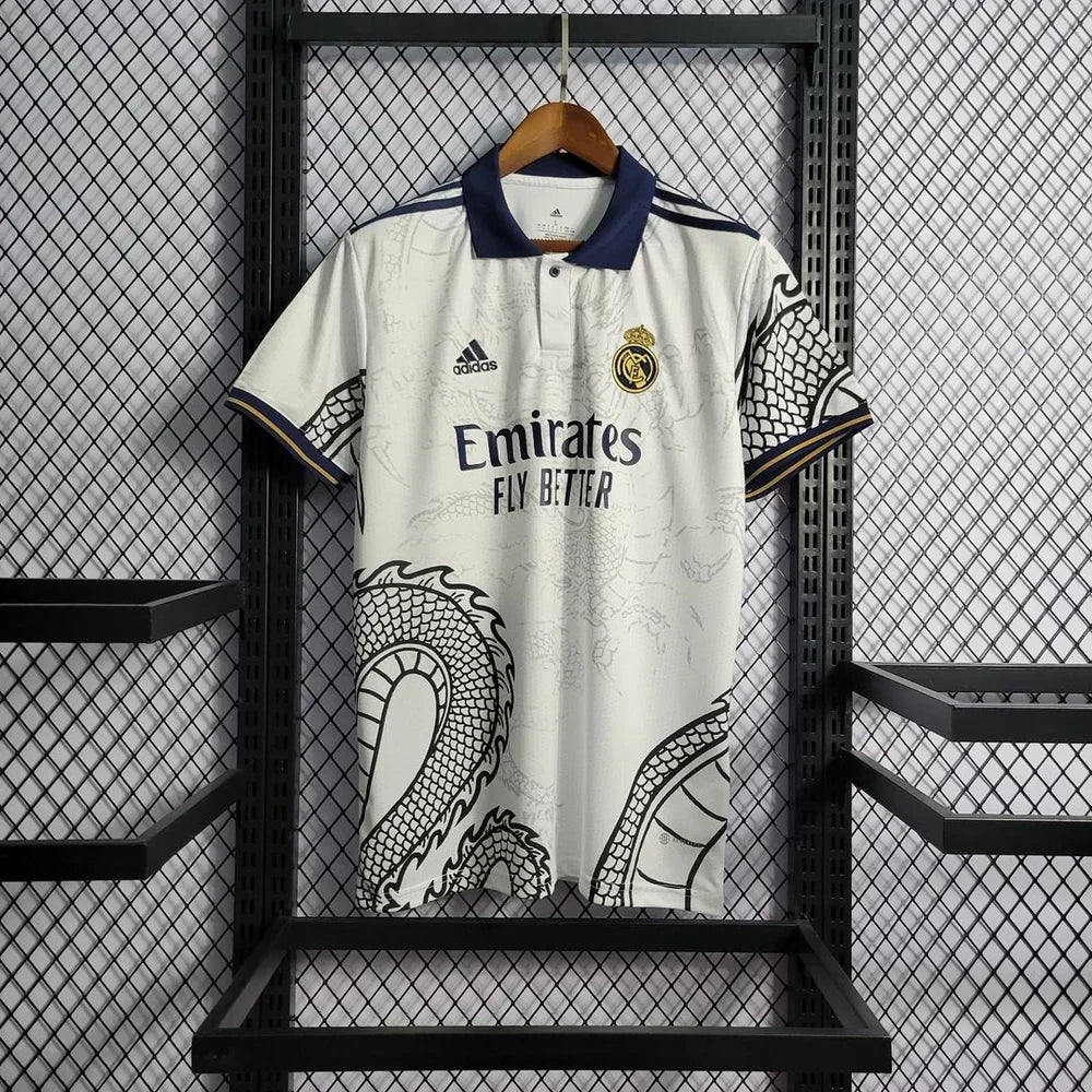 Real Madrid Dragon Blanco Limited Jersey