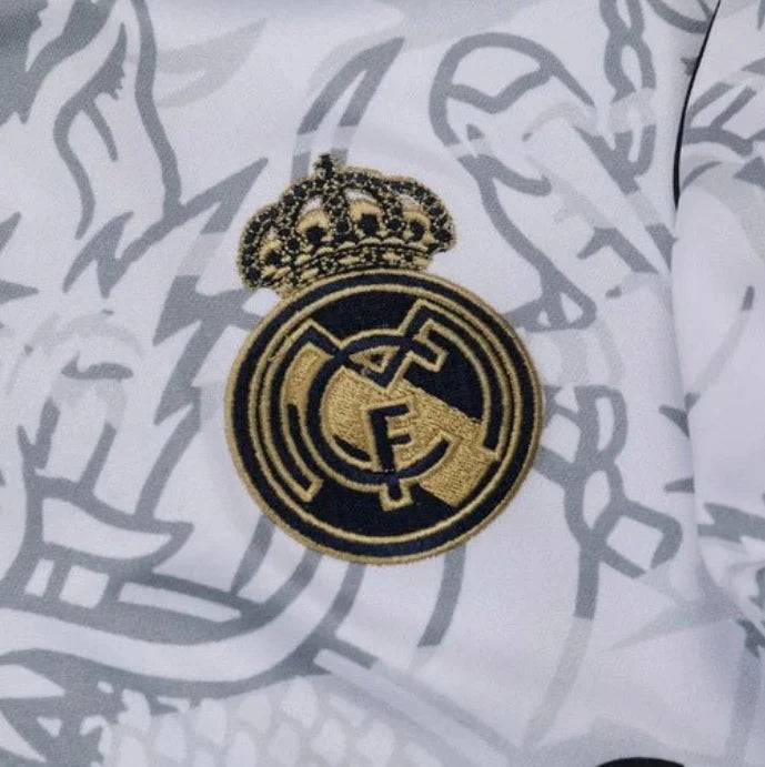 Real Madrid Dragón Blanco Tracksuit