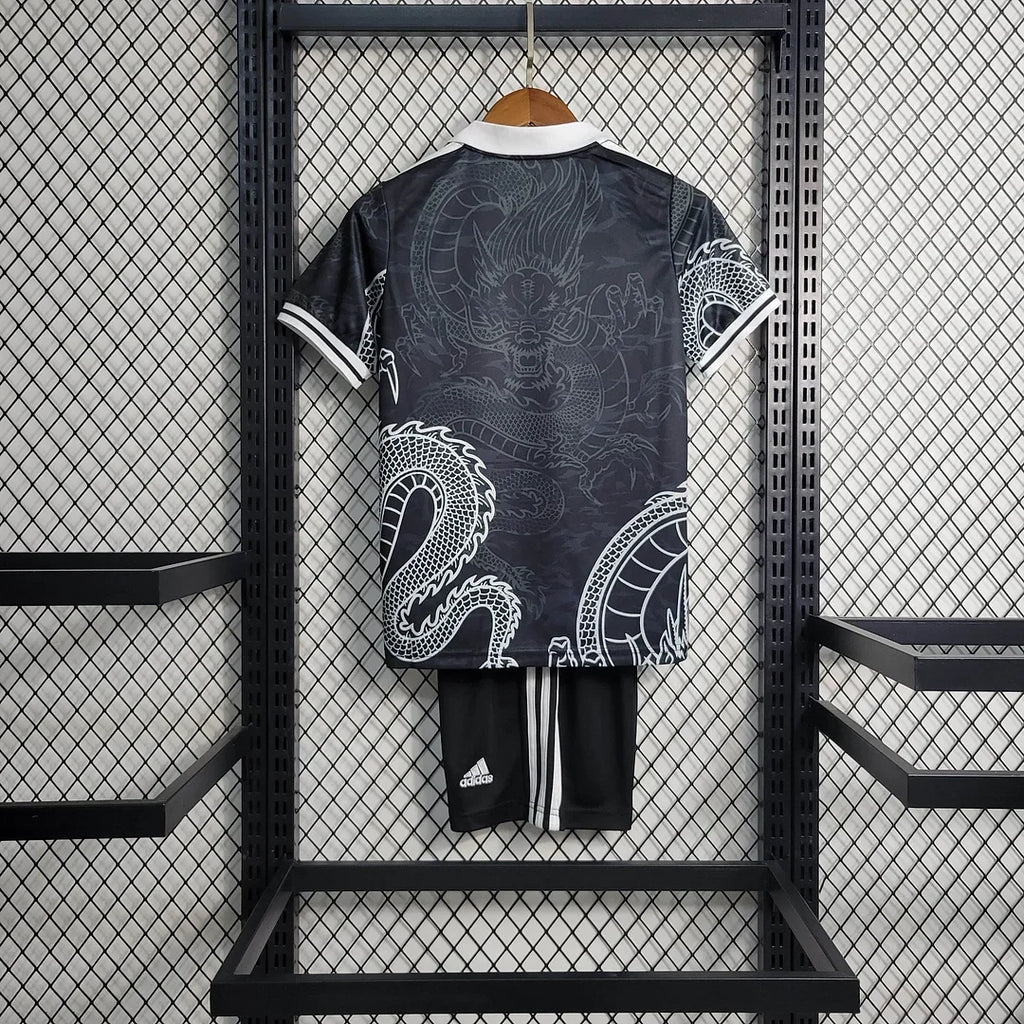 Real Madrid Dragón Negro Limited Jersey Kids Size