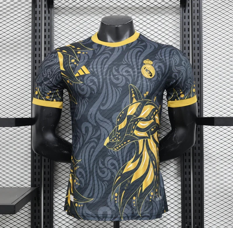 Real Madrid Golden Wolf Limited Jersey