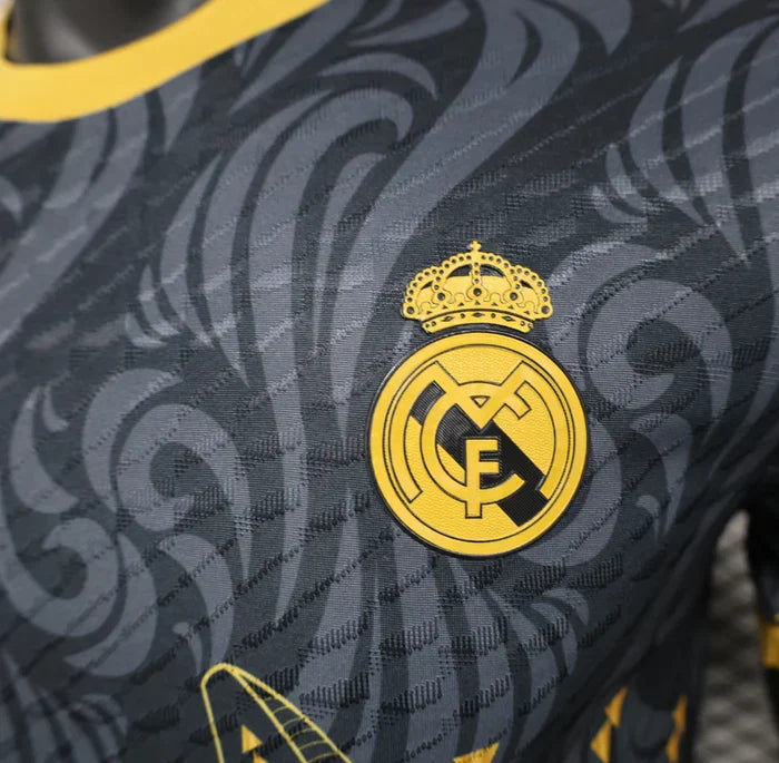 Real Madrid Golden Wolf Limited Jersey