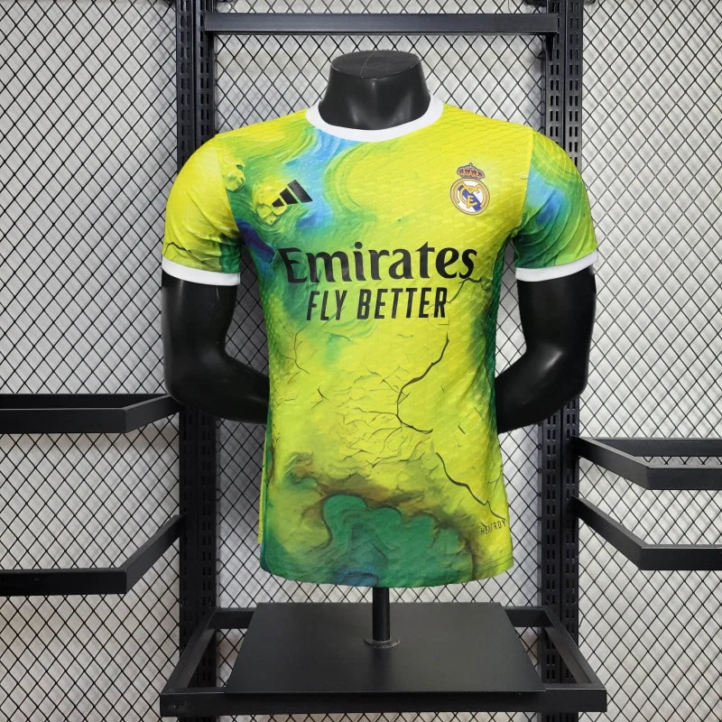 Real Madrid Lime Radiance Limited Jersey