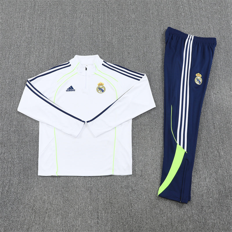 Real Madrid Lime Strike Tracksuit